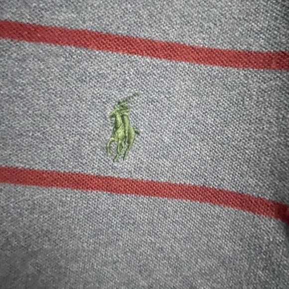 Polo Ralph Lauren striped short sleeve, men’s polo size large - Picture 3 of 3